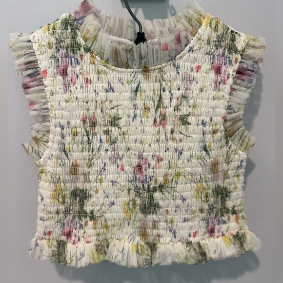 Gingersnap Other - Gingersnap Girls Printed Smocked Top - Size 6